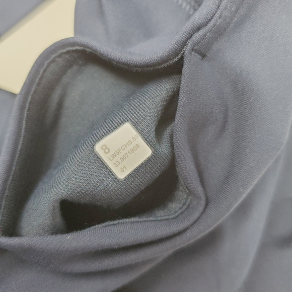 [ NWT ] Size 8 true navy lululemon align pant hr mini Flare x short blue - Picture 5 of 5